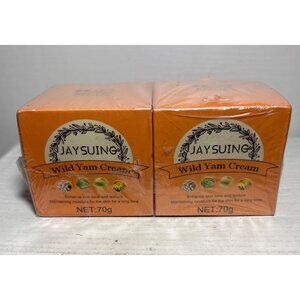 Jaysuing Wild Yam Cream 70g 2-Pack For Skin Tone & Texture Improvement